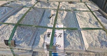 吕梁芝麻白蘑菇石，自然面