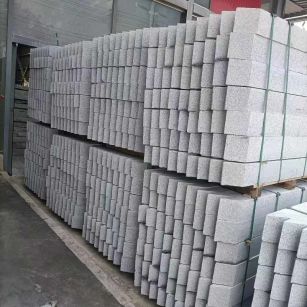 吕梁芝麻白树围石 树池