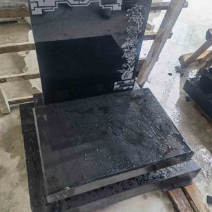 吕梁花岗岩墓碑石 墓碑 套墓