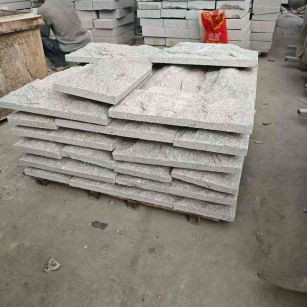 吕梁芝麻白蘑菇石，自然面